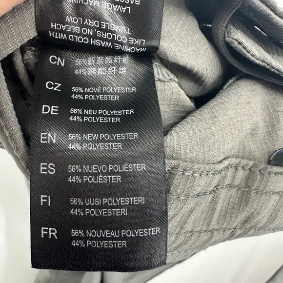 Kuhl Pants Women's Sz 2 Reg Gray Horizn Skinny Ripstop Drawstring Cargo Hiking - Picture 9 of 10